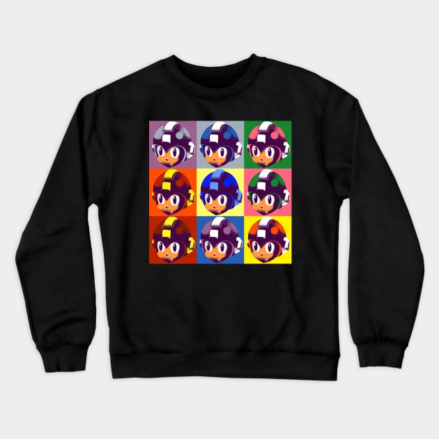 Mega Mon Crewneck Sweatshirt by stevenlefcourt